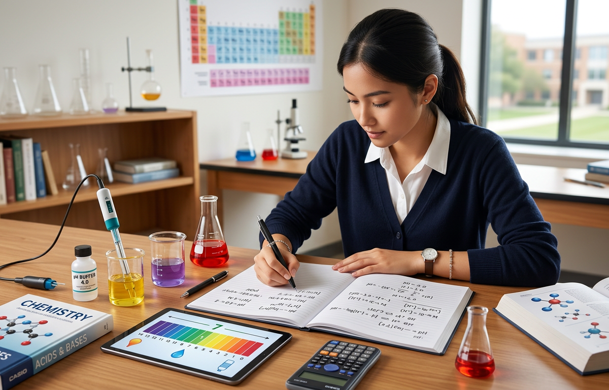 pH Calculation Practice Questions with Answers