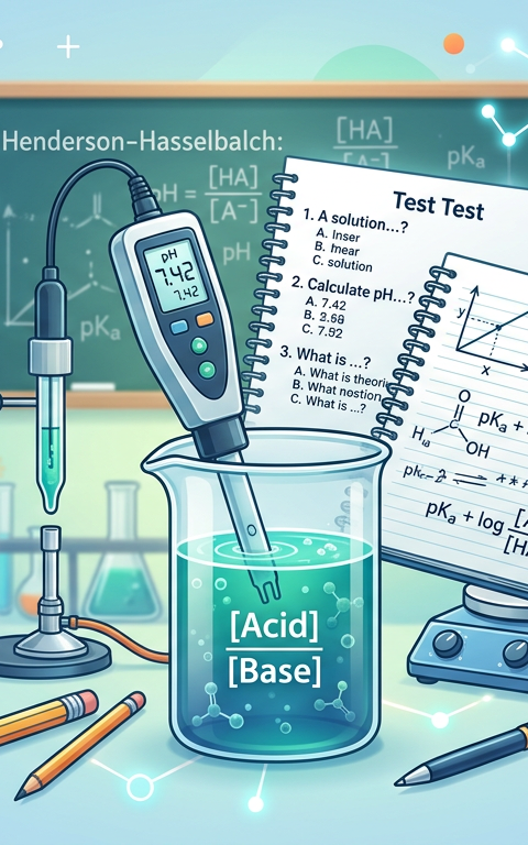 Henderson-Hasselbalch Equation Practice Questions with Answers