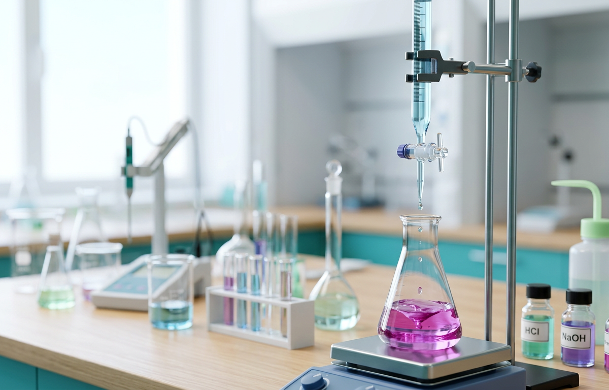 Easy Acid-Base Titration Practice Questions