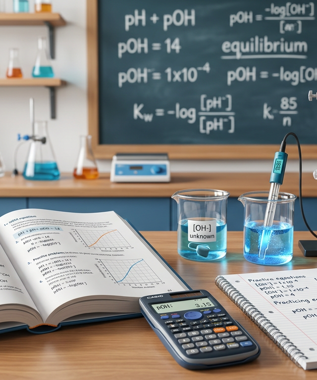 Medium pOH Calculation Practice Questions