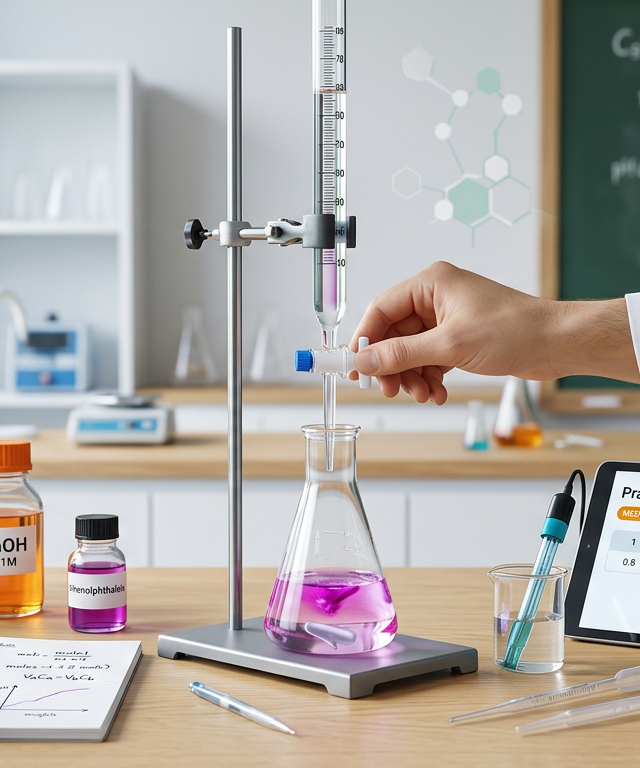 Medium Acid-Base Titration Practice Questions
