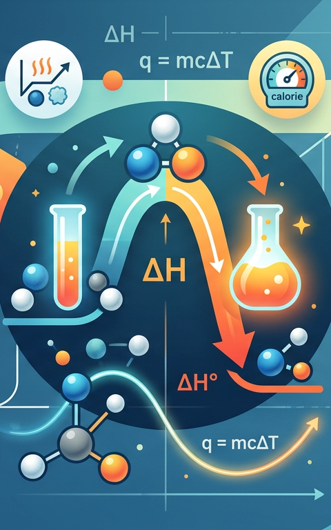 Mastering ΔH: From Hess’s Law Cycles to Calorimetry Math
