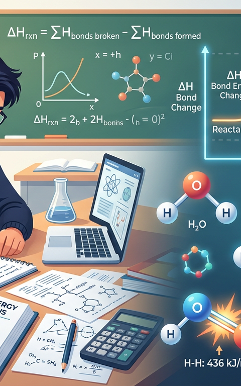 Calculating Enthalpy Changes Using Bond Enthalpy Data