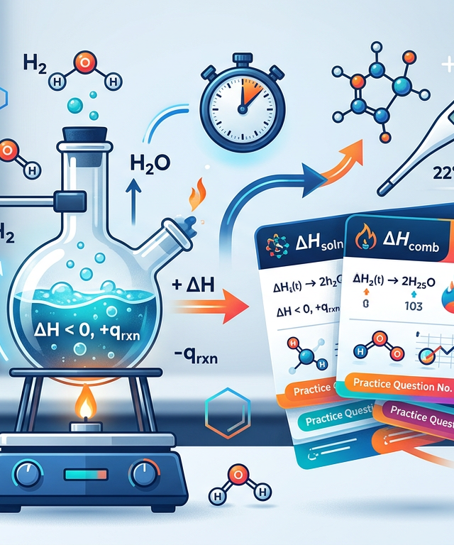 Medium Heat of Reaction Practice Questions