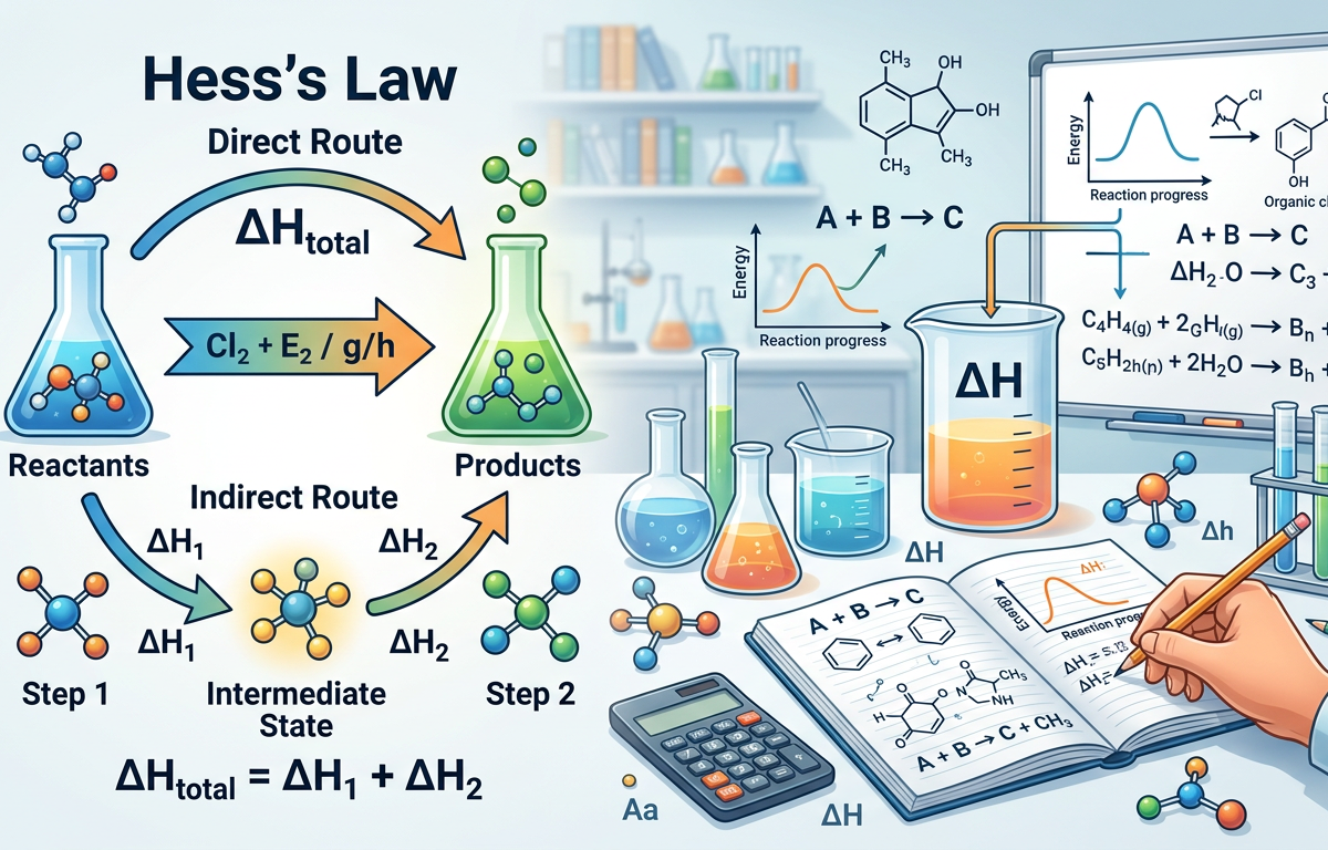 Medium Hess’s Law Practice Questions
