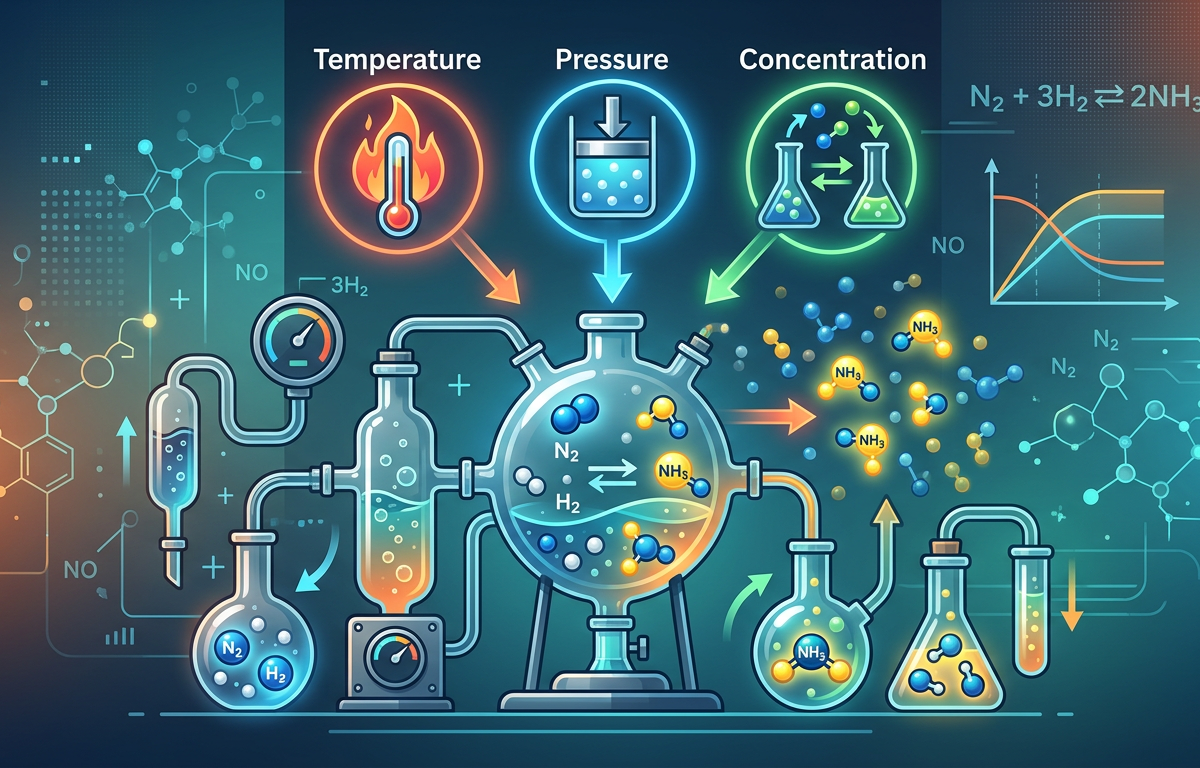 Hard Le Chatelier’s Principle Practice Questions