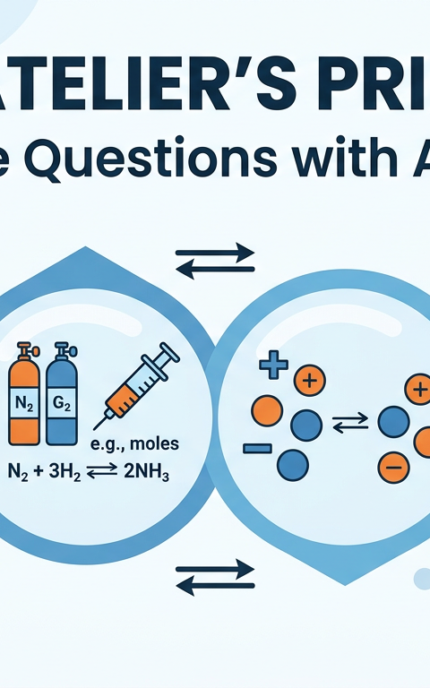 Le Chatelier’s Principle Practice Questions with Answers