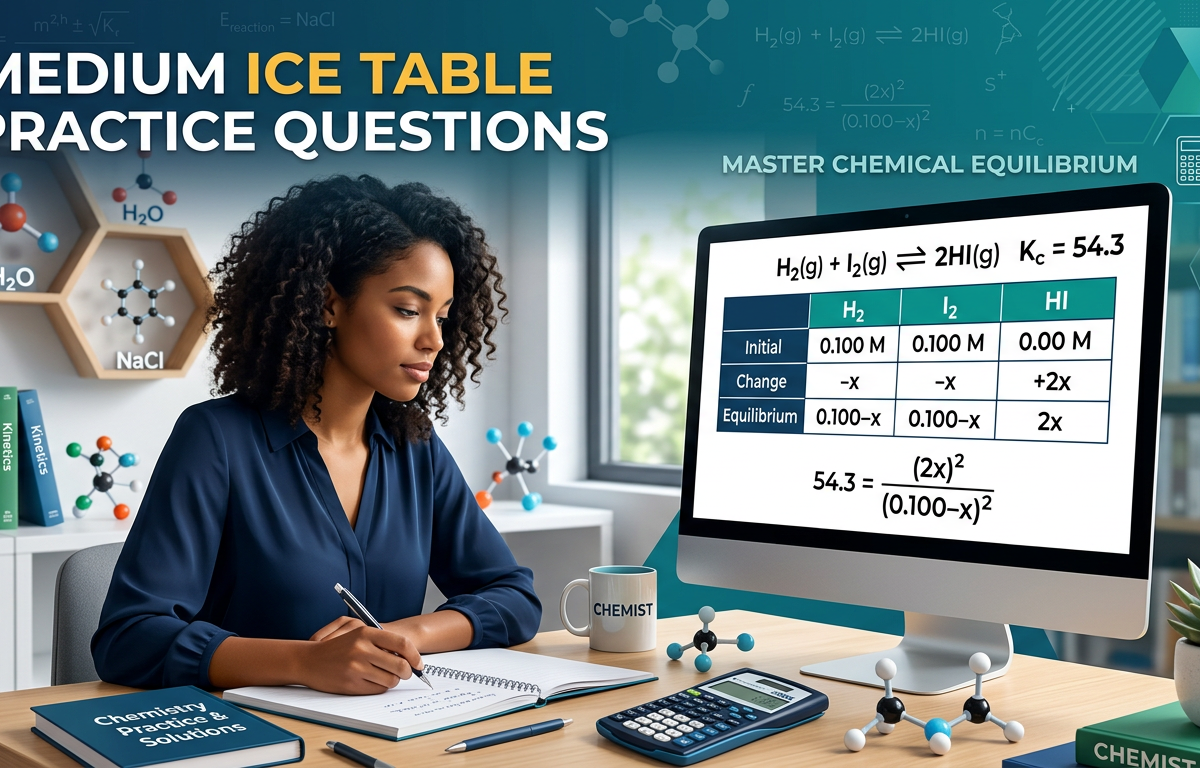 Medium ICE Table Practice Questions