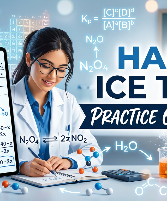 Hard ICE Table Practice Questions