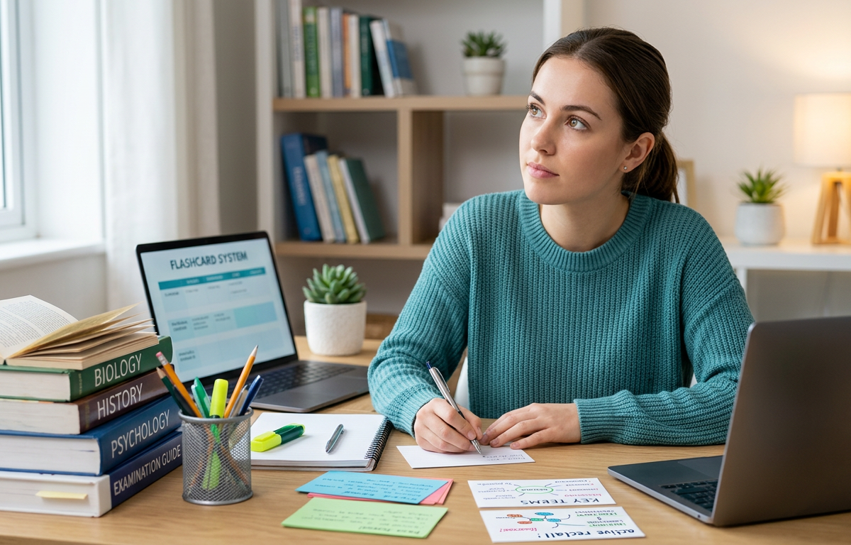 How to Study for Exams Using Retrieval Practice