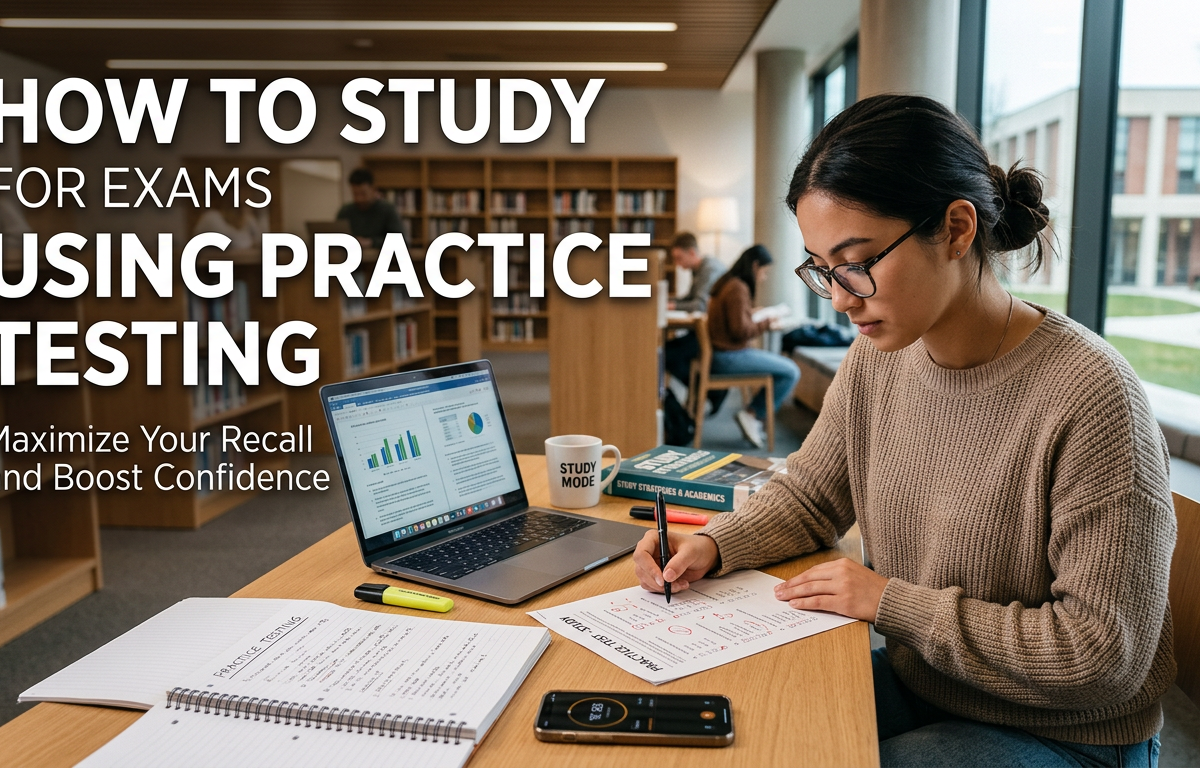 How to Study for Exams Using Practice Testing