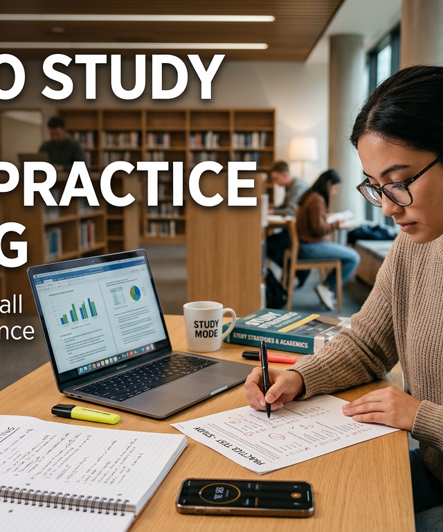 How to Study for Exams Using Practice Testing