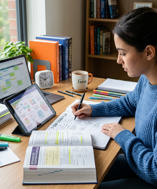 Ultimate 7-Day Exam Study Plan: Ace Your Finals with Ease