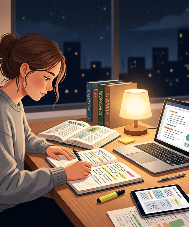 How to Study for Exams in One Night