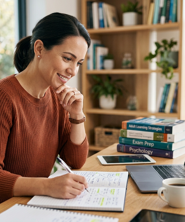 How to Study for Exams as an Adult Learner