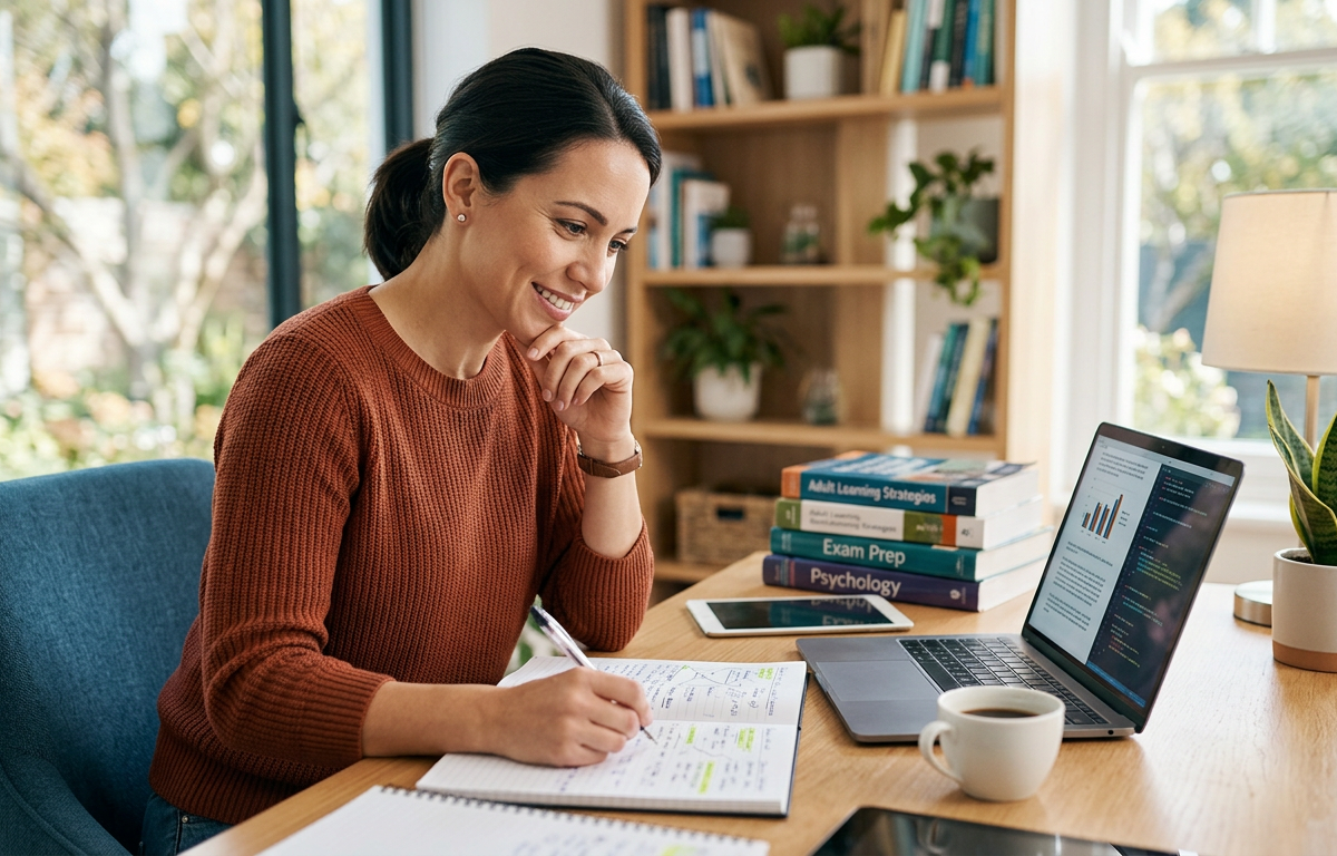 How to Study for Exams as an Adult Learner