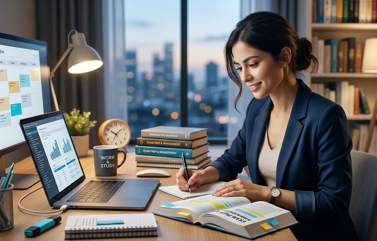 How to Study for Exams While Working Full-Time