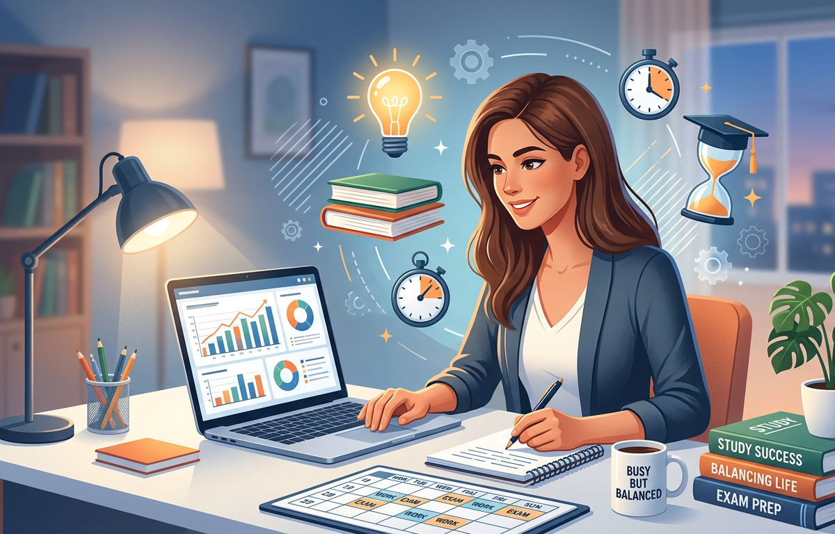 How to Study for Exams as a Part-Time Student