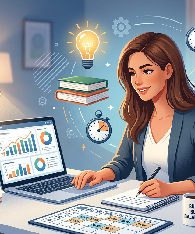 How to Study for Exams as a Part-Time Student