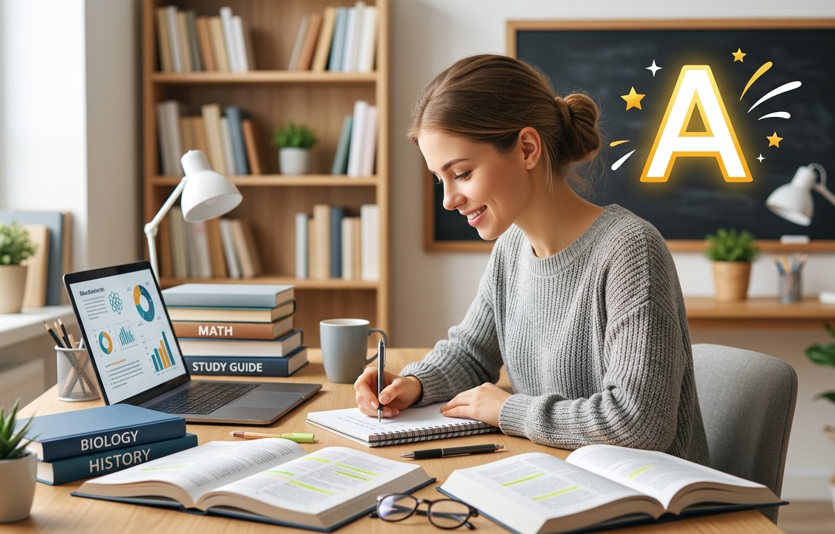 How to Study for Exams to Get Straight A’s