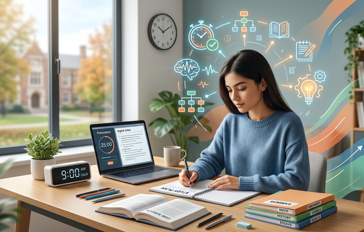 How to Study for Exams Efficiently Under Pressure