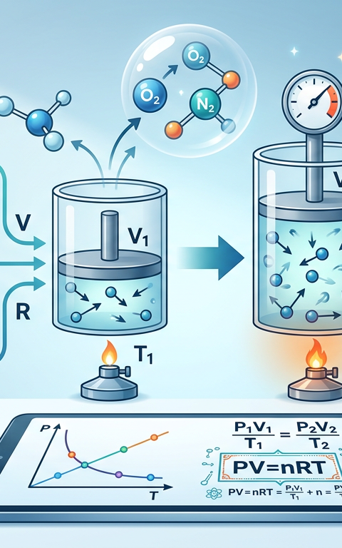 Easy Combined Gas Law Practice Questions