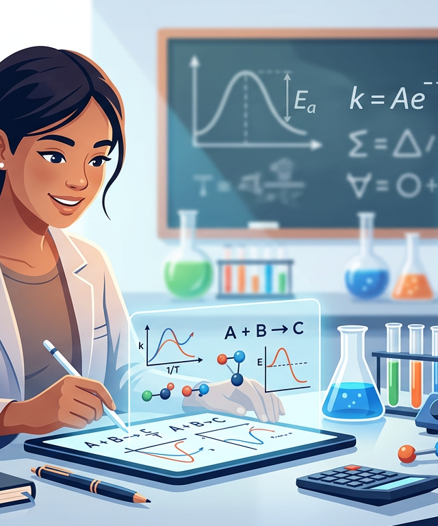 Easy Arrhenius Equation Practice Questions