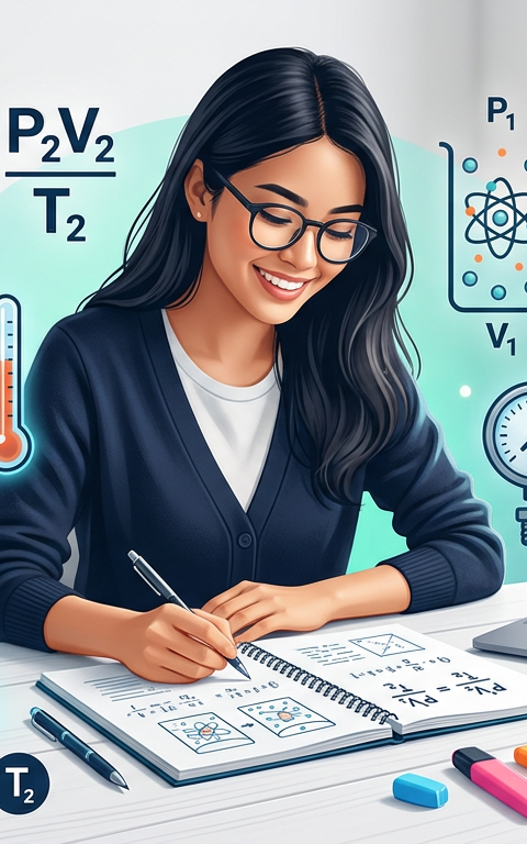 Medium Combined Gas Law Practice Questions