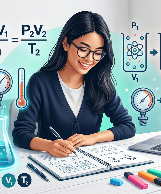 Medium Combined Gas Law Practice Questions