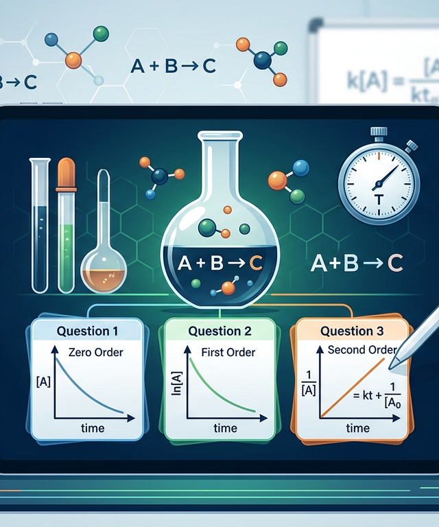 Medium Reaction Order Practice Questions