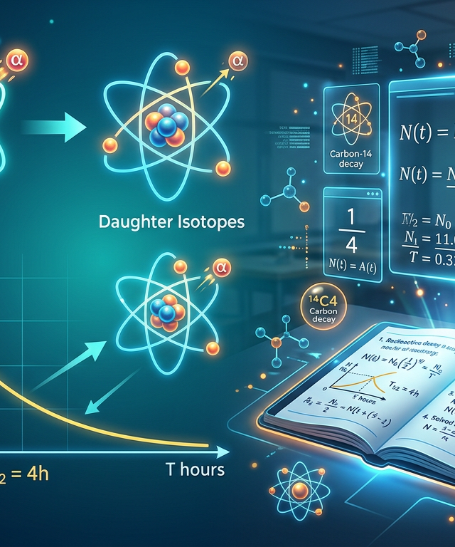 Medium Half-Life Calculations Practice Questions
