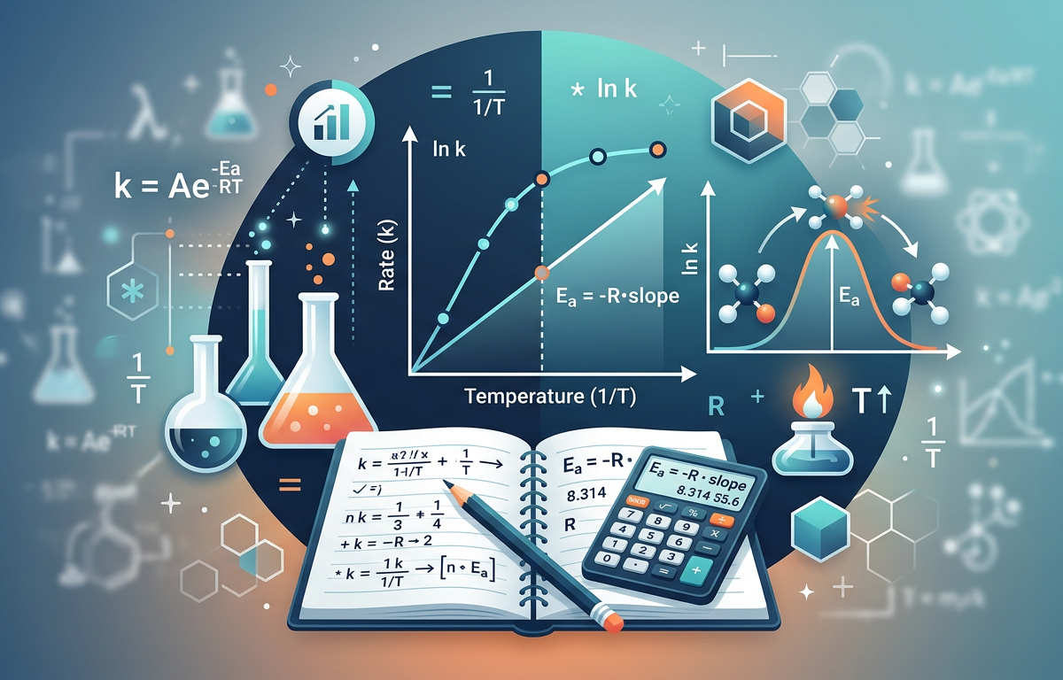 Medium Arrhenius Equation Practice Questions