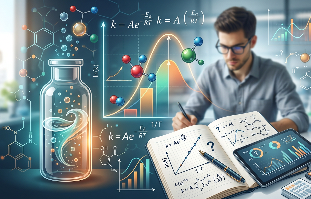 Solving Arrhenius Problems Involving Two-Point Data and Ln Plots