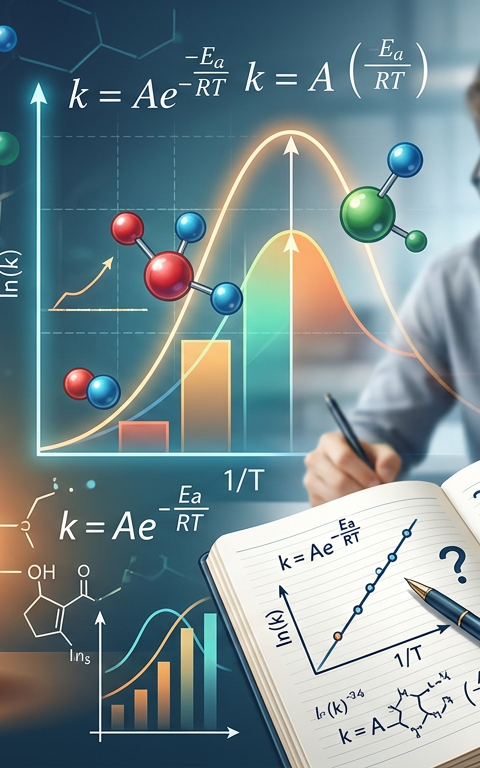 Hard Arrhenius Equation Practice Questions