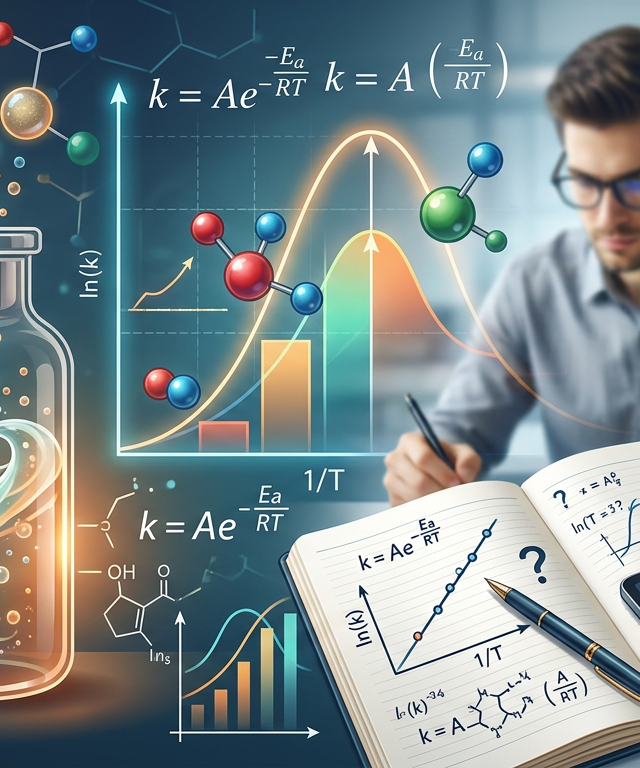 Hard Arrhenius Equation Practice Questions