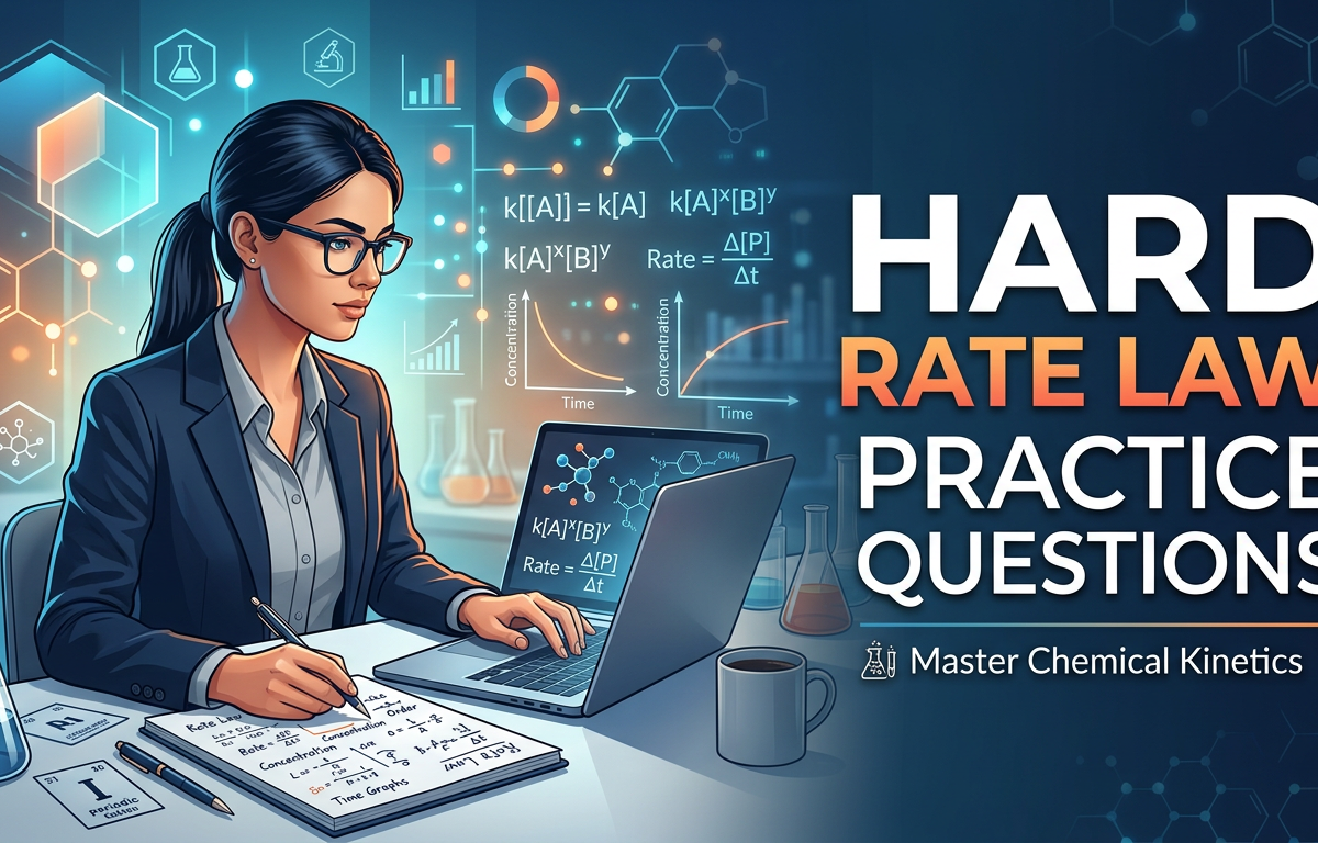 Hard Rate Law Practice Questions