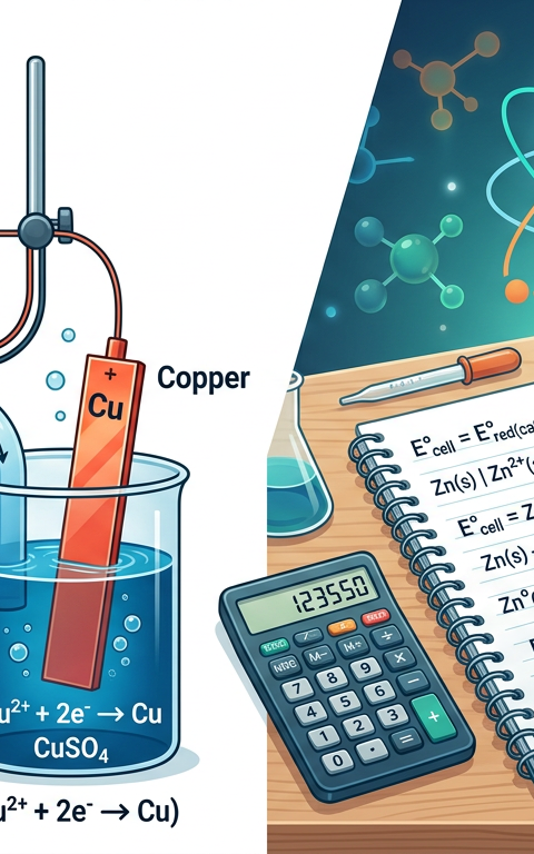 Cell Potential Calculations Practice Questions with Answers