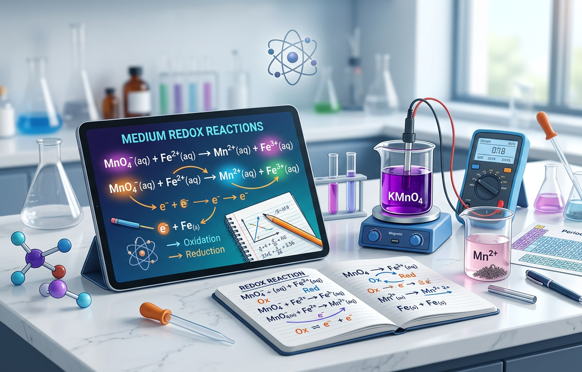 Medium Redox Reaction Practice Questions