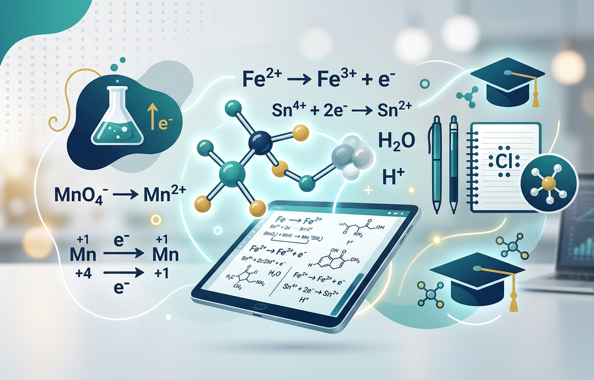 Medium Balancing Redox Practice Questions