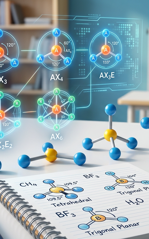 VSEPR Geometry Practice Questions with Answers