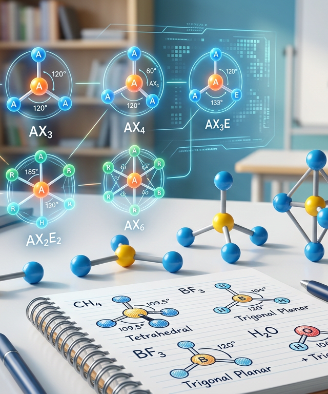 VSEPR Geometry Practice Questions with Answers