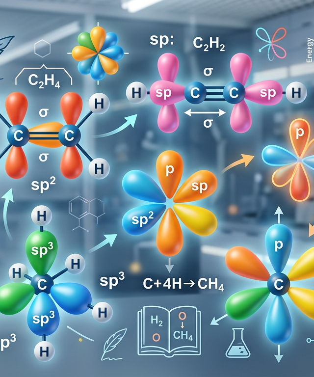 Hybridization Practice Questions with Answers