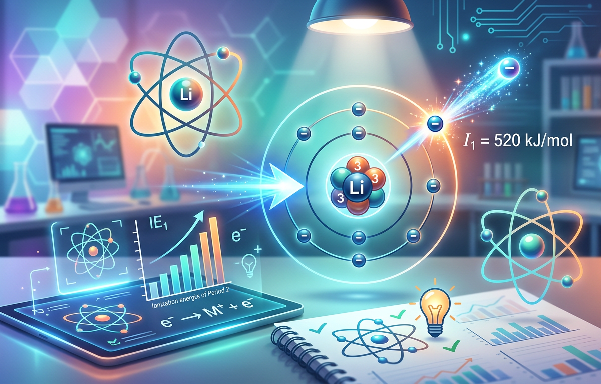 Easy Ionization Energy Practice Questions