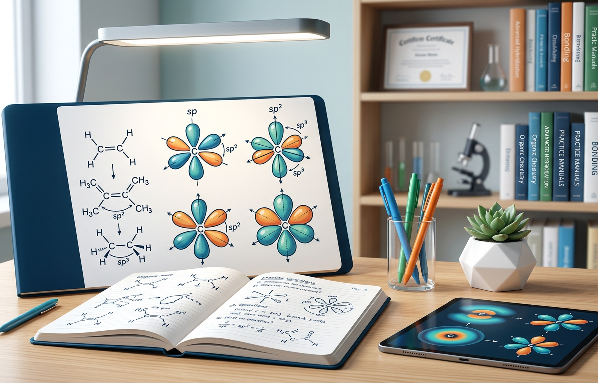 Medium Hybridization Practice Questions
