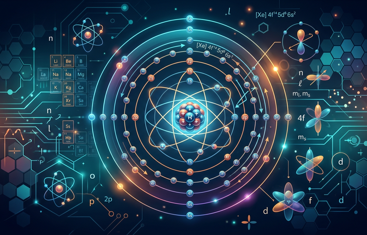 Hard Electron Configuration Practice Questions