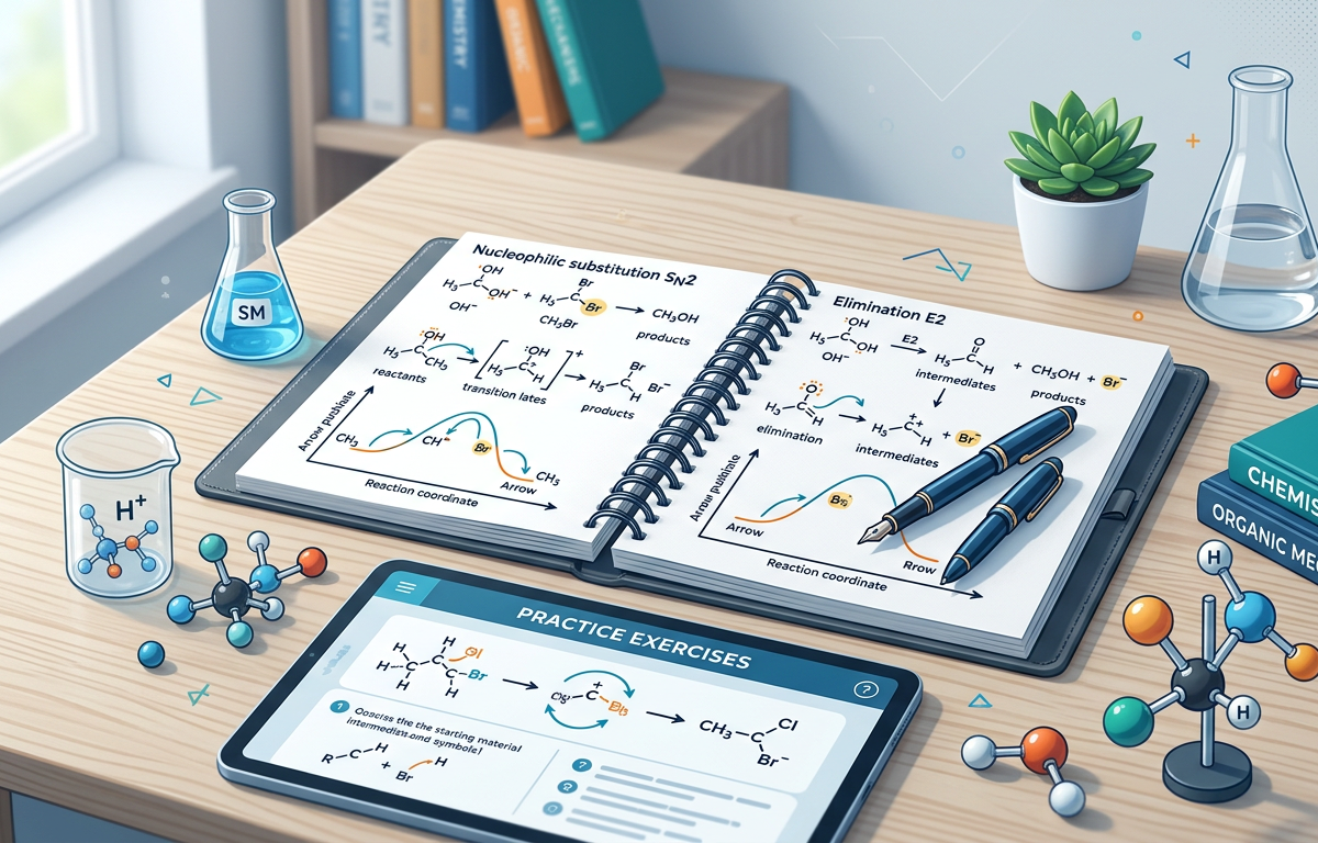 Easy Reaction Mechanism Practice Questions