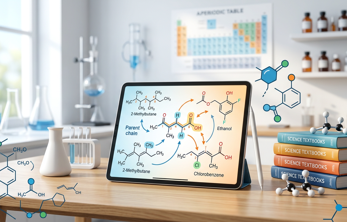 Easy Naming Organic Compounds (IUPAC) Practice Questions