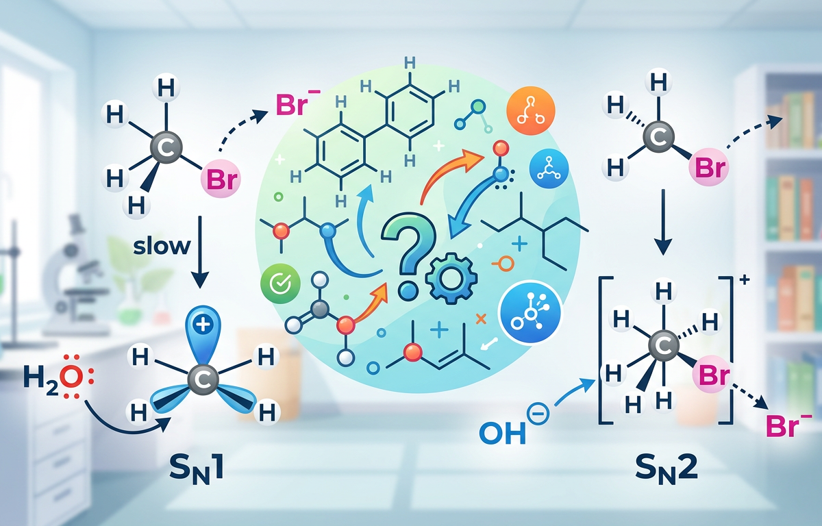 Easy SN1 vs SN2 Reaction Practice Questions