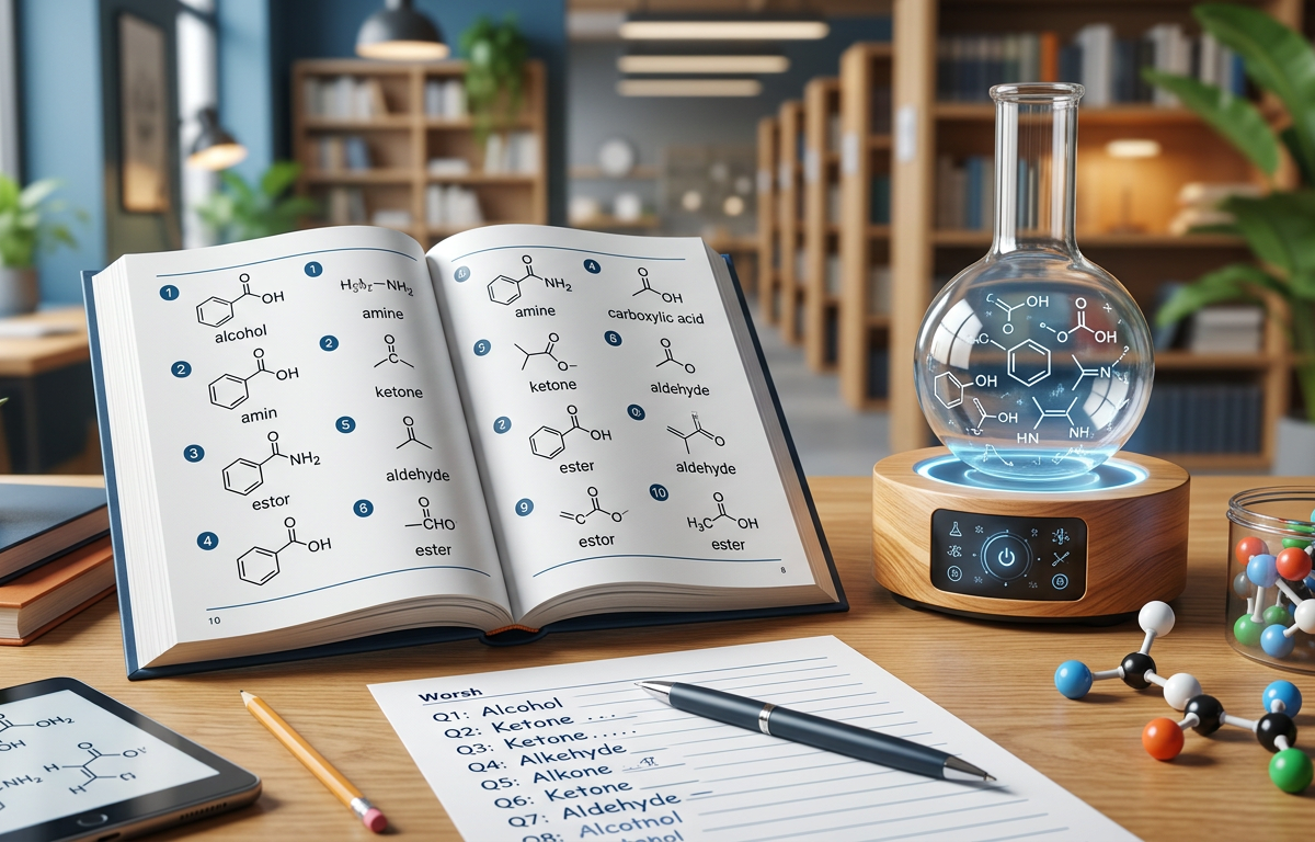 Medium Functional Group Identification Practice Questions