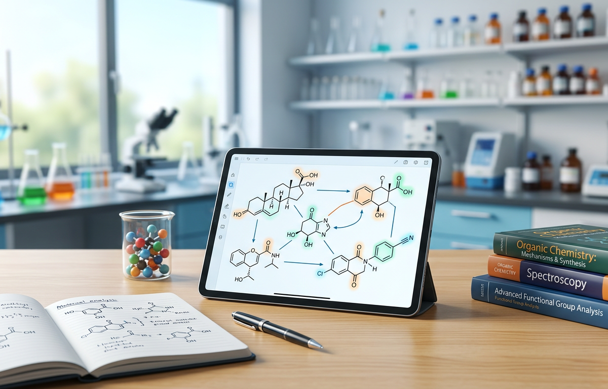 Hard Functional Group Identification Practice Questions